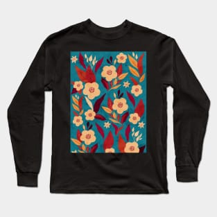 Floral pattern Long Sleeve T-Shirt